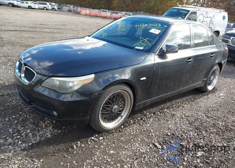 2004 BMW 525I z USA, uszkodzony, nr VIN WBANA53504B174097